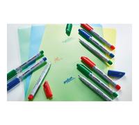 Marqueurs permanents OhPen Stabilo pointe moyenne 1 mm - Pochette de 4