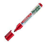 Marqueurs permanents rechargeables Ecoline Edding E21 - Rouge