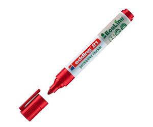 Marqueurs permanents rechargeables Ecoline Edding E21 - Rouge