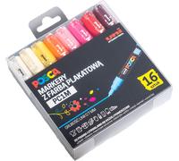 Marqueurs pour affiches PC-1M 16 couleurs POSCA UNI - Uni Mitsubishi Pencil