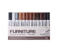 Marqueurs pour meubles - Kit d'encre multicolore à faible odeur | Remplissage de grain de bois, stylo pour carrelage en céramique, restauration de plancher stratifié, outil d'entretien à domicile