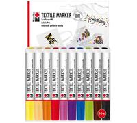 Marqueur pour tissu 'Textile Marker', set de 10