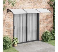Marquise de porte - Auvent en polycarbonate pour l'extérieur vidaXL vidaXL