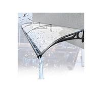 Marquise de Porte d'extérieur, Auvent de fenêtre, gouttière, auvent Porte, abri Contre la Pluie, Couverture Transparente for Porche, Plusieurs Tailles