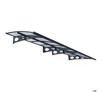 Auvent porte en aluminium Herald 4,45 m Palram - Canopia anthracite