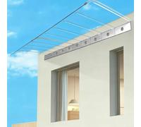 Marquise De Porte en Polycarbonate Invisible, Auvent Extérieur | 55x200cm Toit Abri Protection Transparent Abri De Pluie Para Porte Et Fenêtres Exterieur(40x200cm/16"x79")