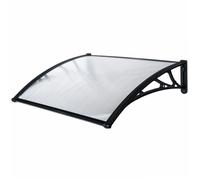 Marquise de porte WERKA PRO 120 cm cm transparente
