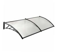 Marquise en polycarbonate 2 panneaux WERKA PRO 80 x 240 cm