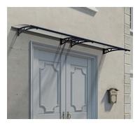 Marquise transparente 302x91.5cm gris anthracite Palram 705580 G