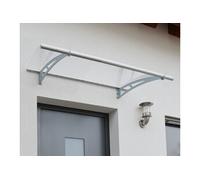 Palram Marquise de porte Aquila 1500 transparente – 91,5 x 150,5 cm – Anthracite