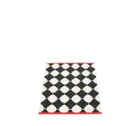 Marre Plastique Tapis 70x90 cm Pappelina Noir-Vanille - 7340020405816