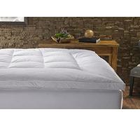 MARRIOTT Hôtel Surmatelas Naturel - 95% Plumes et 5% Duvet de Canard - Double - 140 x 200 cm - Surmatelas Officiel