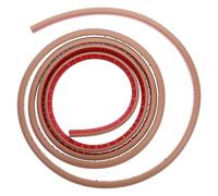 Marron Moulure Quart de Rond Adhésive en PVC, 3 Mètres | Pose Autocollante, Forme Souple et Élégante, pour Baignoire et Escaliers, Usage Domestique, Résistante