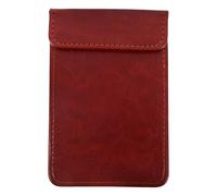 Marron Porte-menu en Cuir Synthétique, Pince Magnétique pour Restaurant | Tickets de Commande et Documents, Finition Élégante, Usage en Cafés, Service Rapide et Rangement Net