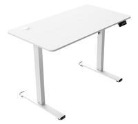 Mars Gaming MGD-ERGOPRO Table électrique avec réglage ergonomique de la hauteur 110x60cm Blanc