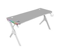 Mars Gaming MGD140 Table de jeu RGB 140x60cm Blanc
