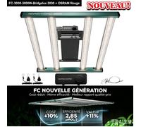 Mars Hydro FC 3000 LED élèvent la lumière 300W Samsung LM301H EVO pour 1-3 plantes led grow light