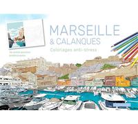 Marseille et les calanques - Carnet coloriages cartes postales