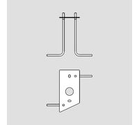 Marset Domus Plaque de fixation au sol, pour 1 luminaire, A734-043, 1 x