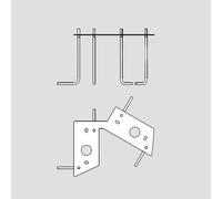 Marset Domus Plaque de fixation au sol, pour 2 luminaires, A734-041, 2 x