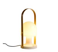 Lampe à Poser Marset FollowMe Plus Blanc/Chêne