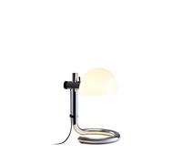 Marset Lauro M Schreibtischleuchte, Chromed Steel - White