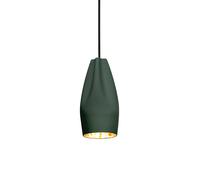 Marset Pleat Box 13 Pendelleuchte, vert foncé - or