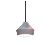 Marset Pleat Box 24 LED Pendelleuchte, gris - blanc