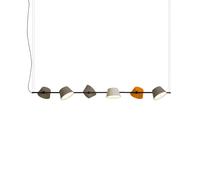 Marset Tam Tam 6 Pendelleuchte, brun / sable / orange