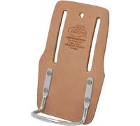 Marshalltown Porte-Marteau de Ceinture à Boucle Pivotante, Cuir Véritable, Beige, 171x108x64 mm