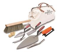 Marshalltown Sacoche à Outils de Maçon en Toile avec Assortiment d'Outils (Kit Complet), 508x216x343 mm