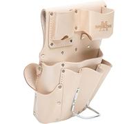 Marshalltown Sacoche de Ceinture de Plaquiste en Cuir de Sellerie, Multi-Poches, 229x267 mm