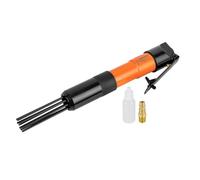 NEO TOOLS Marteau à aiguilles pour grilles et soudures, 19 x 3 mm, pression maxi. 6,3 bar, consommation moyenne d'air 85 l/min, 5000 coups/min