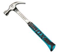 Marteau à clous de 568 grammes, bleu, tête en acier forgé, manche en bois