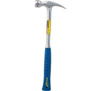 Marteau à coffrage ESTWING Big Blue avec manche en vinyle, droit, Ø35 mm, 700 g, surface rugueuse