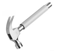 Marteau à douille en forme de griffe de mouton - Multifonction - Pour installation en acier - Pour électriciens - Argenté - 22 mm