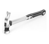 Marteau à Griffes, 13oz/670g Marteau Charpentier Avec Arrache Clou MagnéTique, Marteaux De Clouage En Acier Au Carbone Avec Magnet Porte-Clou Manche En Fibre De Verre Pour Charpentier Et De Couvreur
