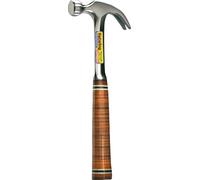 Marteau à panne fendue ESTWING avec manche en cuir, coudé, Ø 25 mm, 450 g