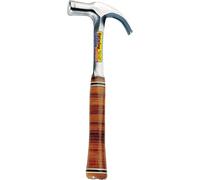 Marteau à panne fendue ESTWING avec manche en cuir, coudé, Ø 27 mm, 670 g