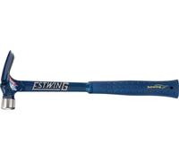 Marteau à panne fendue Estwing Ultra | manche en vinyle bleu E6-19S Poids de la tête : 530 g | Poids total : 980 g | maniabilité confortable et réduction des chocs | trajectoire lisse