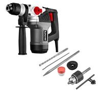 Marteau à percussion GRAPHITE SDS+ 900W, mallette de transport