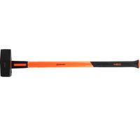 Marteau à pierre NEO TOOLS 4-6 kg, manche en fibre de verre, développé pour la forge et autres travaux de construction, construction monolithique d'un élément en acier, GS, Rheinland Certificats, DIN