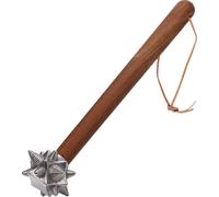 Marteau à tête spikée avec manche en bois, acier inoxydable, multifonctionnel, forme unique, décoration pour voiture, maison, outils à main