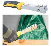 AGT Marteau agrafeur pour agrafes 10,6 - 11,3 mm Jaune Acier