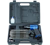 MARTEAU BURINEUR PNEUMATIQUE AVEC 5 CISEAU PISTOLET PERFORATEUR SCHEPPACH