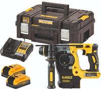 Marteau combiné sans fil DEWALT 18 V / 3,5Ah, avec 2 batteries et chargeur rapide système