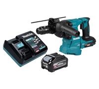 Marteau combiné sans fil Makita HR 012 GU101 40 V max. 3,3 J SDS plus Brushless + 1 batterie 4,0 Ah + chargeur