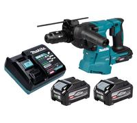 Marteau combiné sans fil Makita HR 012 GU201 40 V max. 3,3 J SDS plus Brushless + 2 batteries 4,0 Ah + chargeur