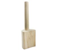 Marteau d’argile en bois - Marteau en céramique fait à la main et palette de finition | Outil artisanal de haute dureté pour atelier de poterie, travail du cuir, projets d'artisanat et maison