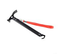 Marteau de charpentier en acier à haute teneur en carbone résistant à la | Pour griffes en acier forgé, enlève facilement les clous, démarre les ongles avec une pointe magnétique